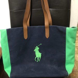 RALPH LAUREN CLASSIC POLO LARGE BEACH GOLF BAG